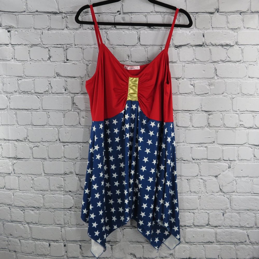 Women's Plus Wonder Woman Tank